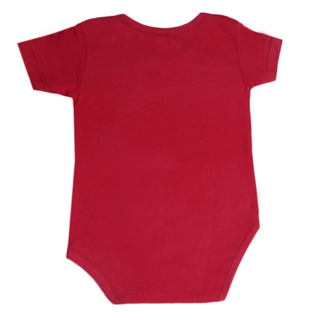 Newborns Girls Romper - Maroon, Kids, Newborn Girls Rompers, Chase Value, Chase Value