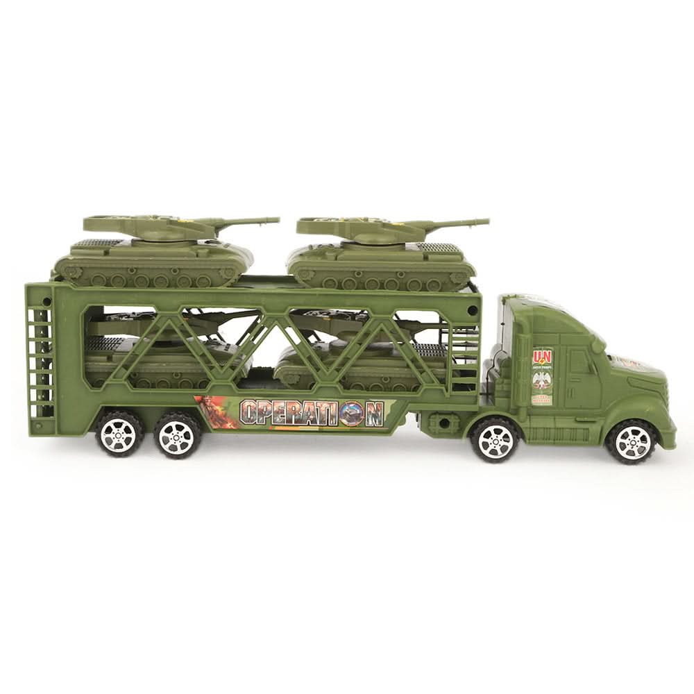 Friction Army Truck - Green, Kids, Non-Remote Control, Chase Value, Chase Value