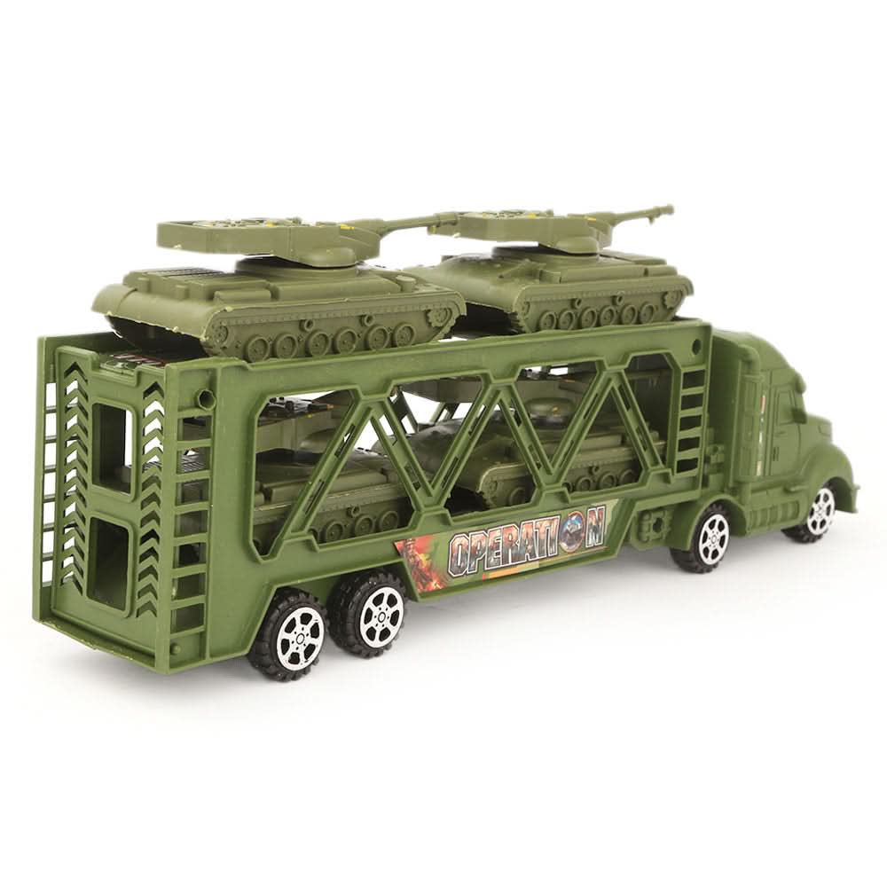 Friction Army Truck - Green, Kids, Non-Remote Control, Chase Value, Chase Value