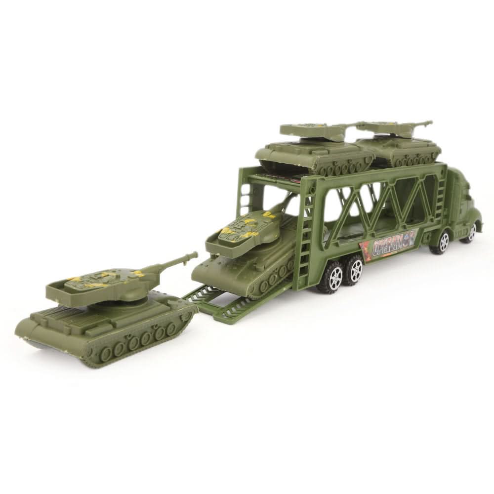 Friction Army Truck - Green, Kids, Non-Remote Control, Chase Value, Chase Value