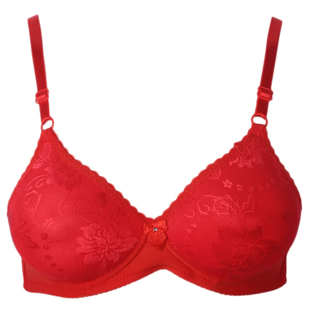 Women's Foam Bra - Red, Women, Bras, Chase Value, Chase Value