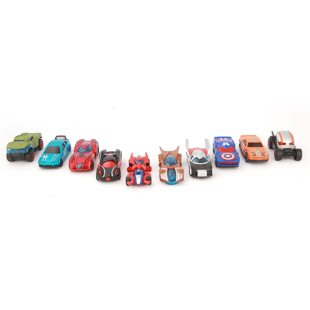 Free Wheel Cars 10 Pcs - Multi, Kids, Non-Remote Control, Chase Value, Chase Value