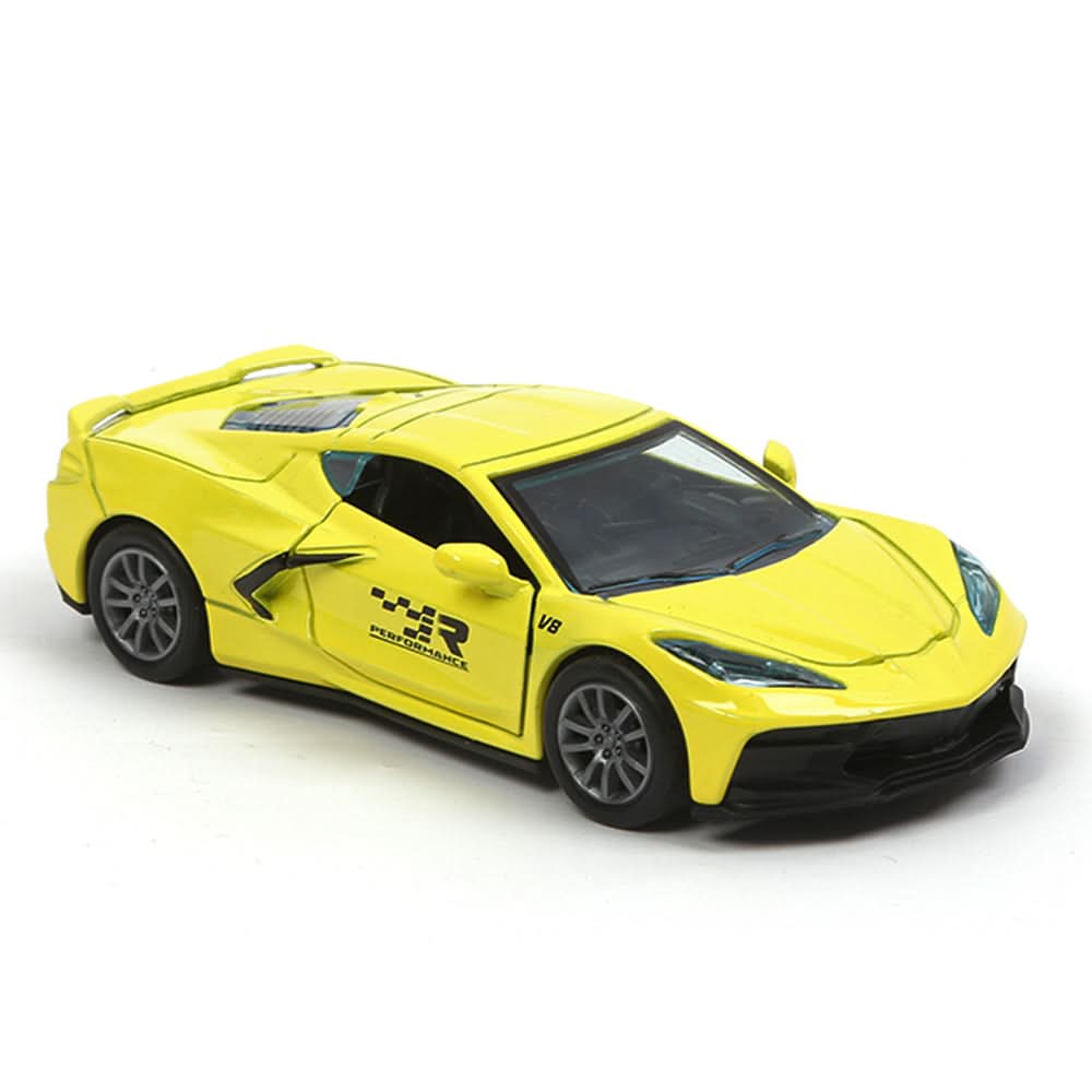 Metal Car - Yellow, Non-Remote Control, Chase Value, Chase Value