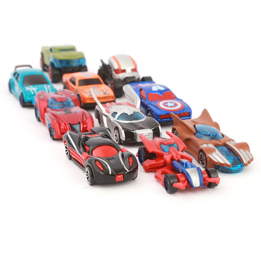 Free Wheel Cars 10 Pcs - Multi, Kids, Non-Remote Control, Chase Value, Chase Value