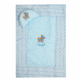 Newborn Sleeping Bag 7 Pcs  Set Embroidered - Light Blue, Kids, Sleeping Bags, Chase Value, Chase Value