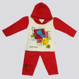 Girls Full Sleeves Polar Suit - Red, Kids, Girls Sets And Suits, Chase Value, Chase Value