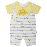 Newborn Boys Half Sleeves Romper 2840  B5-B9 - Yellow, Kids, New Born Boys Rompers, Chase Value, Chase Value