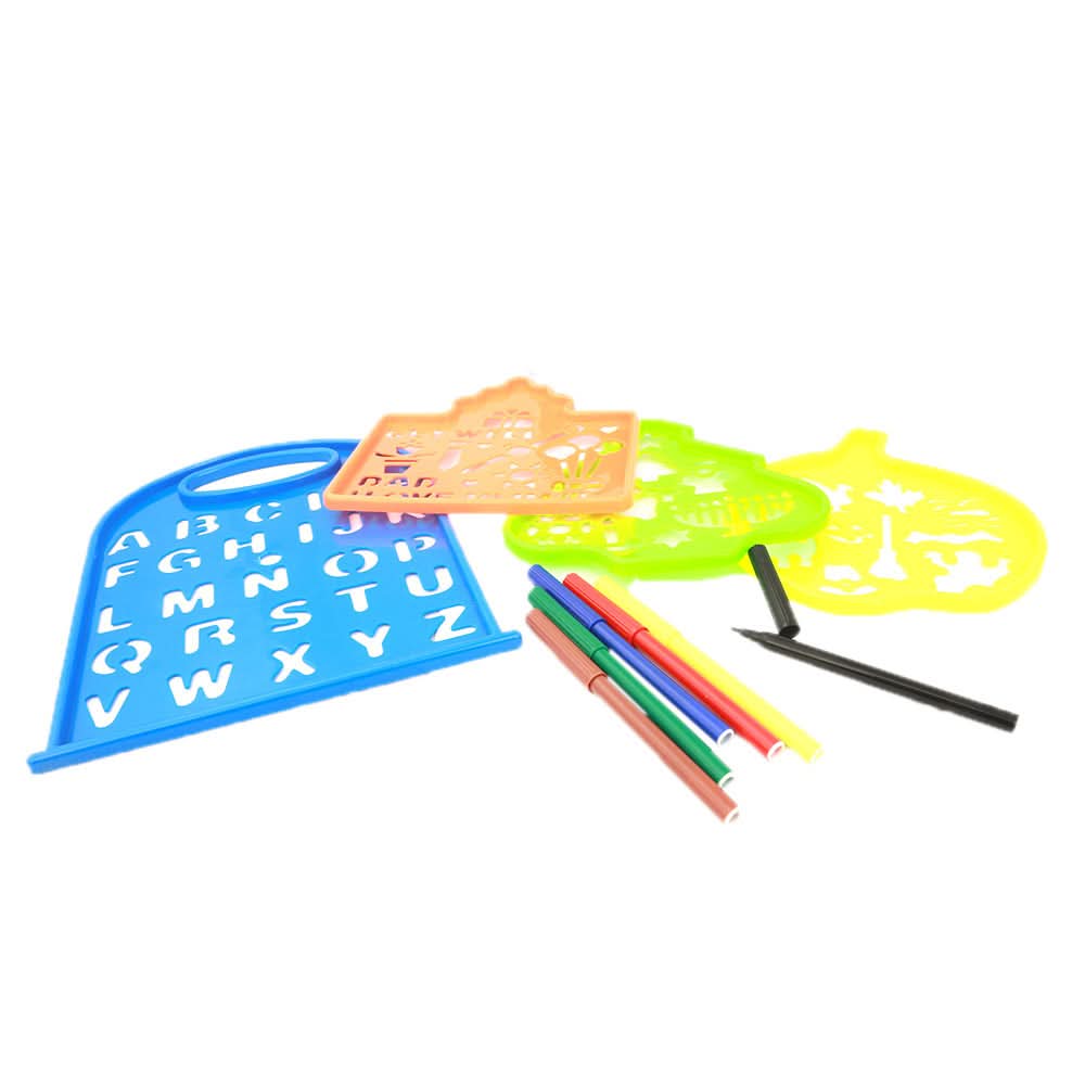 Stencil Draw - Blue, Kids, Colouring Tools, Chase Value, Chase Value