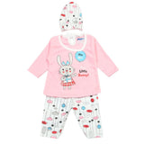 Newborn Boys Full Sleeves Suit - Pink, Newborn Boys Sets & Suits, Chase Value, Chase Value