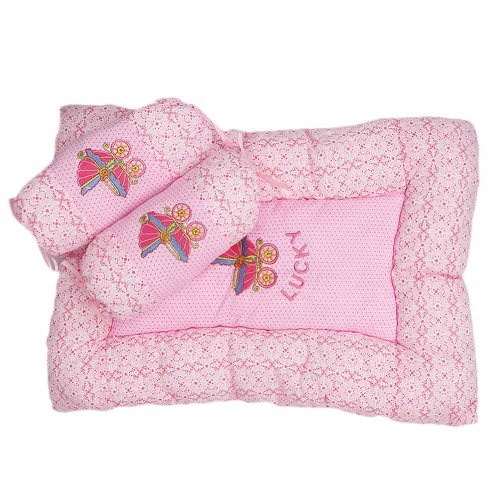 Newborn Sleeping Bag 7 Pcs  Set Embroidered - Pink, Kids, Sleeping Bags, Chase Value, Chase Value