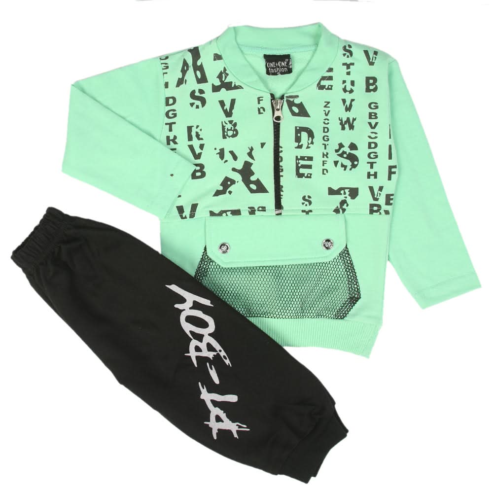 Boys Full Sleeves Suit - Cyan, Boys Sets & Suits, Chase Value, Chase Value