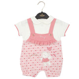Newborn Girls Romper - Light Pink, Newborn Girls Rompers, Chase Value, Chase Value