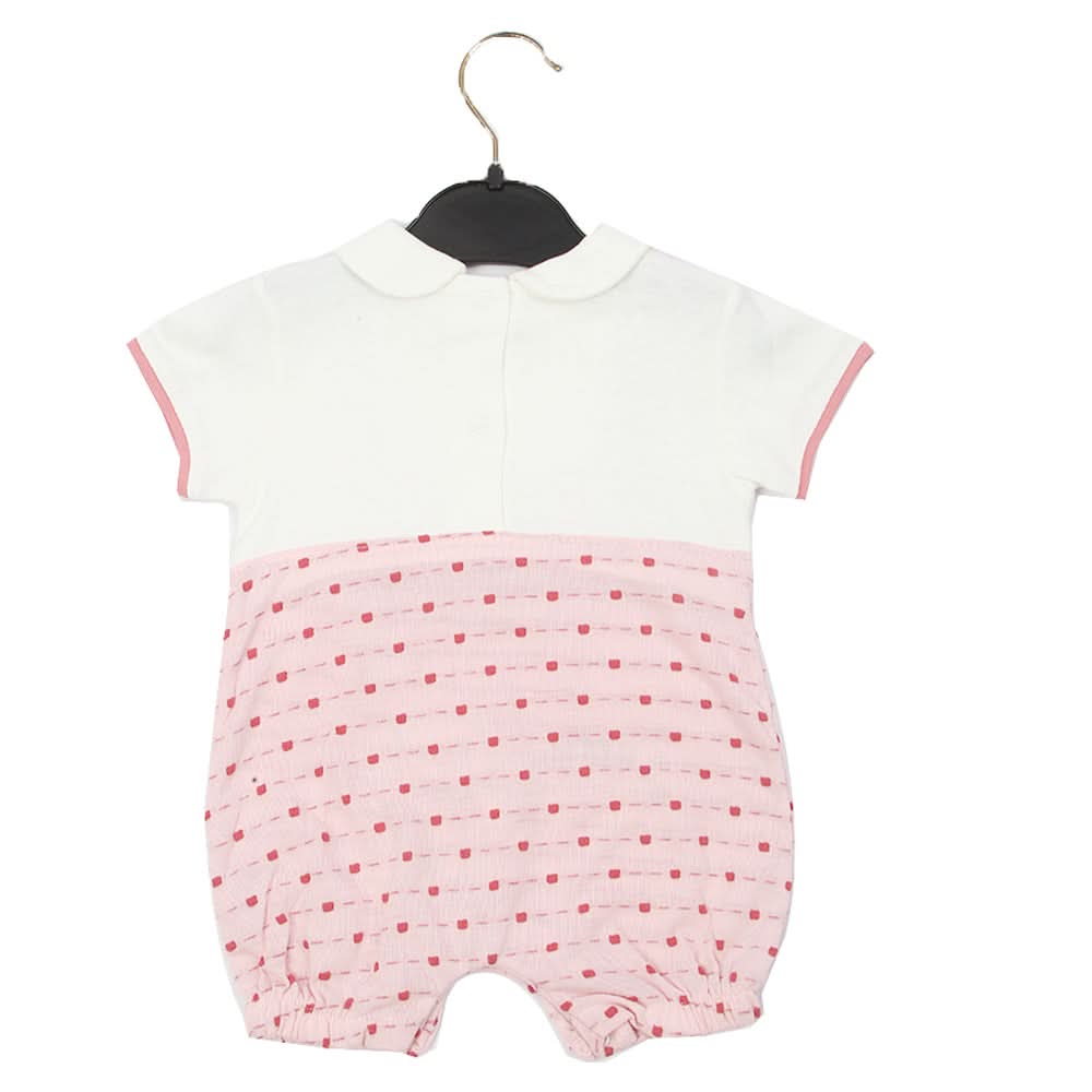 Newborn Girls Romper - Light Pink, Newborn Girls Rompers, Chase Value, Chase Value