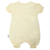 Newborn Girls Half Sleeves Romper - Yellow, Kids, Newborn Girls Rompers, Chase Value, Chase Value