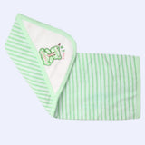 Newborn Baby Bath Towel - Green, Kids, Bath Accessories, Chase Value, Chase Value