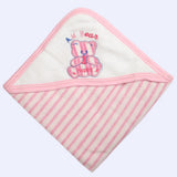 Newborn Baby Bath Towel -  Pink, Kids, Bath Accessories, Chase Value, Chase Value