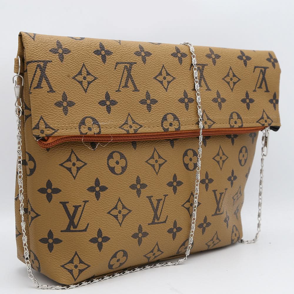 Women's Clutch ZH-555 - Brown, Women, Clutches, Chase Value, Chase Value