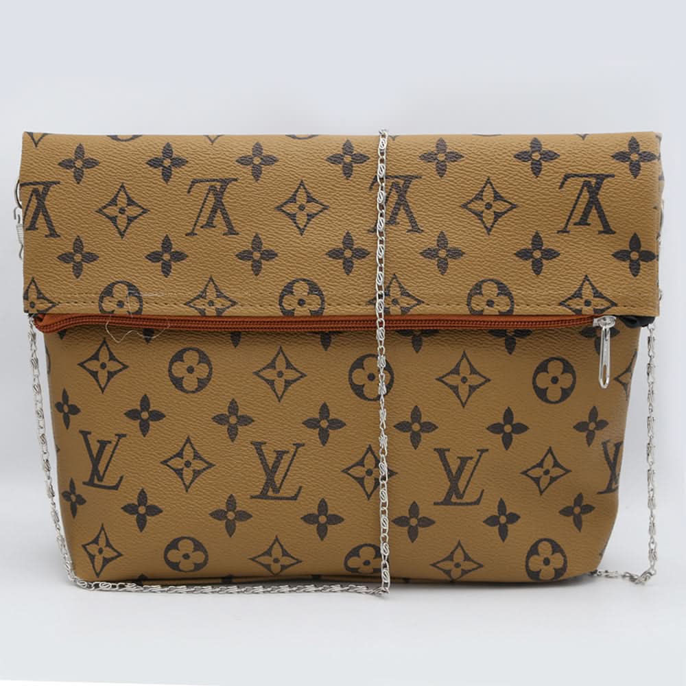 Women's Clutch ZH-555 - Brown, Women, Clutches, Chase Value, Chase Value