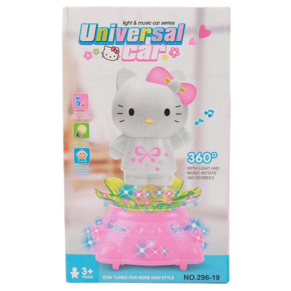 Hello Kitty Universal Car - Pink, Kids, Battery Operated Toys, Chase Value, Chase Value