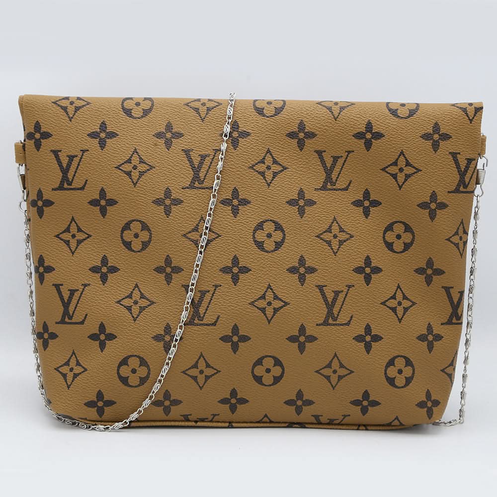 Women's Clutch ZH-555 - Brown, Women, Clutches, Chase Value, Chase Value