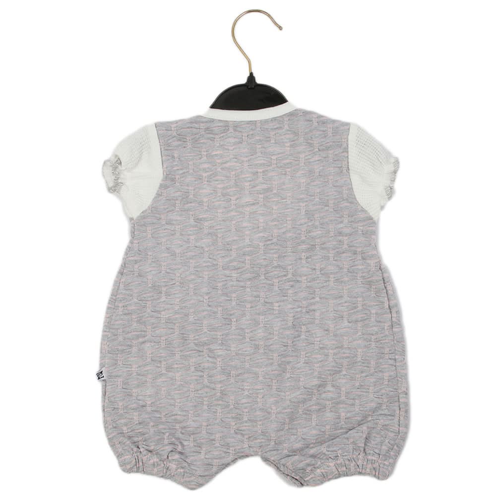Newborn Girls Romper - Light Grey, Newborn Girls Rompers, Chase Value, Chase Value