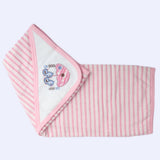 Newborn Baby Bath Towel - Pink, Kids, Bath Accessories, Chase Value, Chase Value