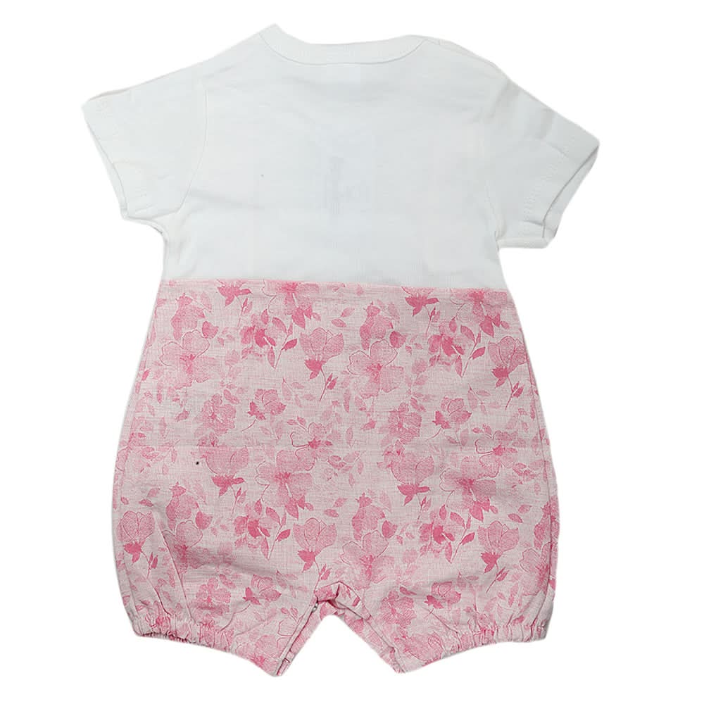 Newborn Girls Romper 13053  F20 - Pink, Kids, NB Girls Rompers, Chase Value, Chase Value