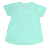 Girls Half Sleeves T-Shirts - Cyan, Kids, Girls T-Shirts, Chase Value, Chase Value