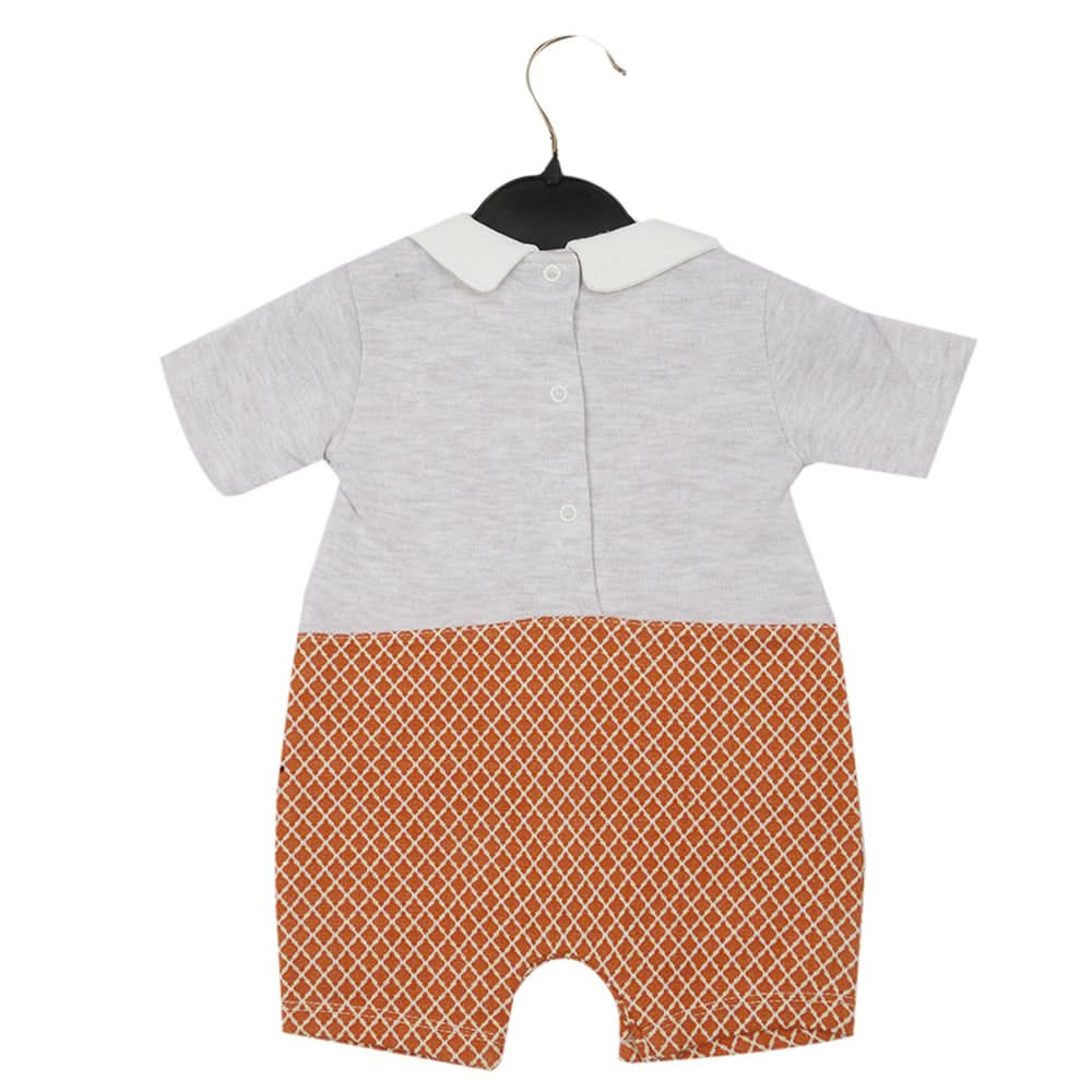 Newborn Boys Romper - Mustard, Newborn Boys Rompers, Chase Value, Chase Value