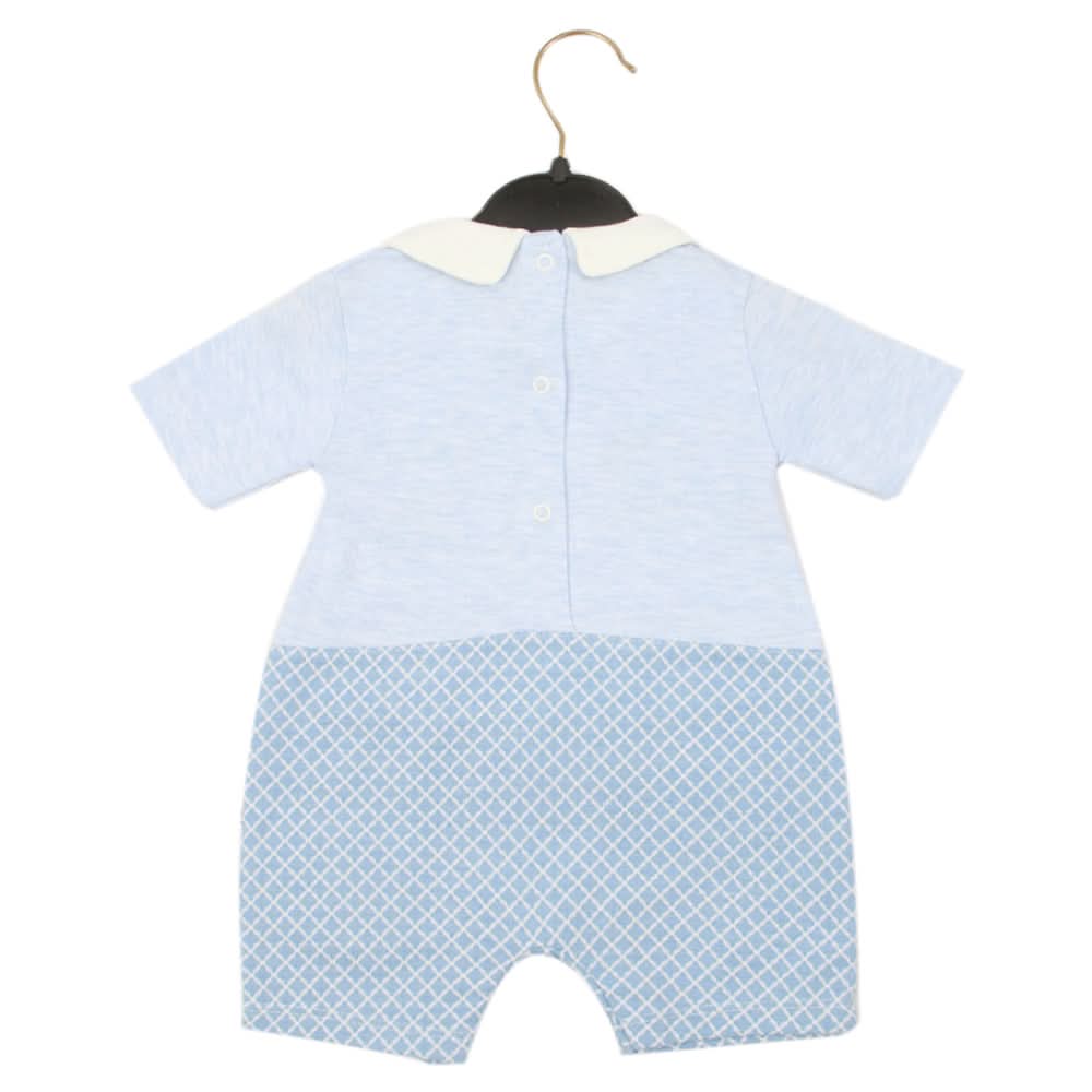 Newborn Boys Romper - Light Blue, Newborn Boys Rompers, Chase Value, Chase Value