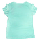 Girls Half Sleeves T-Shirts - Cyan, Kids, Girls T-Shirts, Chase Value, Chase Value