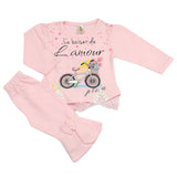 Newborn Girls Pajama Suit - Pink, Newborn Girls Sets & Suits, Chase Value, Chase Value