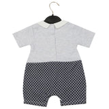 Newborn Boys Romper - Navy Blue, Newborn Boys Rompers, Chase Value, Chase Value