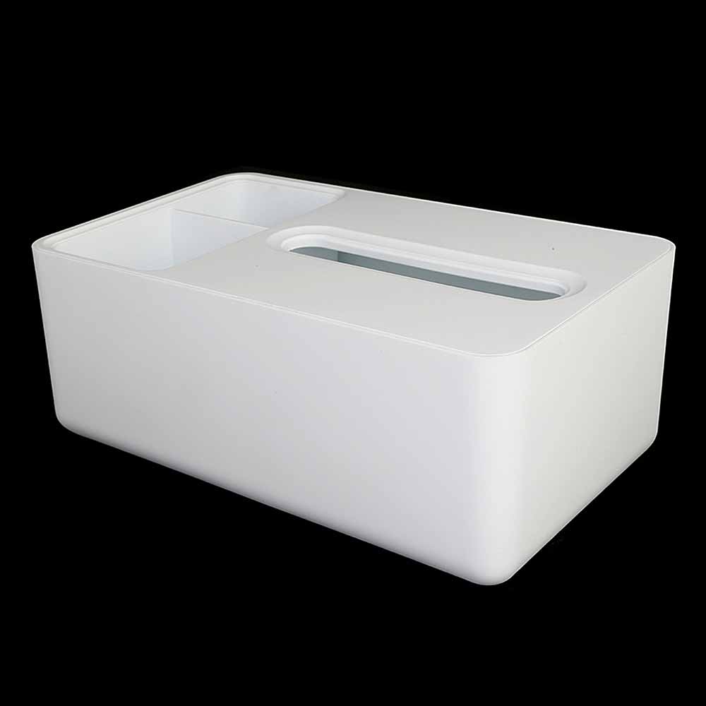 Tissue Box - White, Home & Lifestyle, Storage Boxes, Chase Value, Chase Value