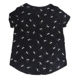 Girls Half Sleeves T-Shirts - Black, Kids, Girls T-Shirts, Chase Value, Chase Value