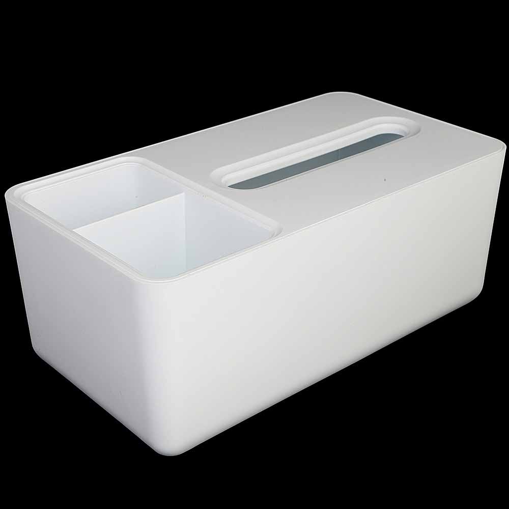 Tissue Box - White, Home & Lifestyle, Storage Boxes, Chase Value, Chase Value