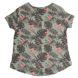 Girls Half Sleeves T-Shirt - Olive Green, Kids, Girls T-Shirts, Chase Value, Chase Value