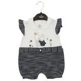 Newborn Girls Romper - Navy Blue, Newborn Girls Rompers, Chase Value, Chase Value