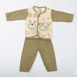 Newborn Boys Full Sleeves Suit - Green, Kids, NB Boys Sets And Suits, Chase Value, Chase Value