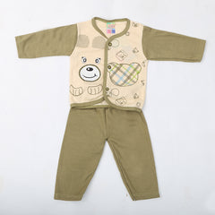 Newborn Boys Full Sleeves Suit - Green, Kids, NB Boys Sets And Suits, Chase Value, Chase Value