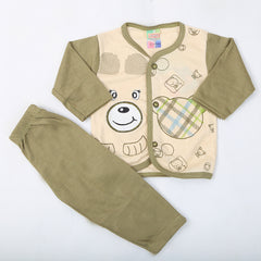 Newborn Boys Full Sleeves Suit - Green, Kids, NB Boys Sets And Suits, Chase Value, Chase Value
