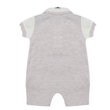 Newborn Boys Romper - Light Grey, Newborn Boys Rompers, Chase Value, Chase Value