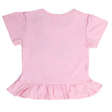Girls Half Sleeves T-Shirt - Pink, Kids, Girls T-Shirts, Chase Value, Chase Value