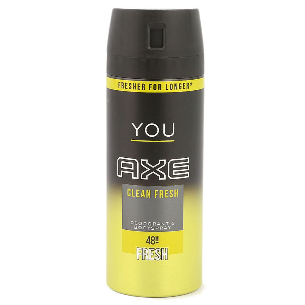 Axe You Clean Body Spray for Men 150ml, Beauty & Personal Care, Men Body Spray And Mist, Chase Value, Chase Value