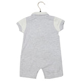 Newborn Boys Romper - Light Grey, Newborn Boys Rompers, Chase Value, Chase Value