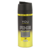 Axe You Clean Body Spray for Men 150ml, Beauty & Personal Care, Men Body Spray And Mist, Chase Value, Chase Value
