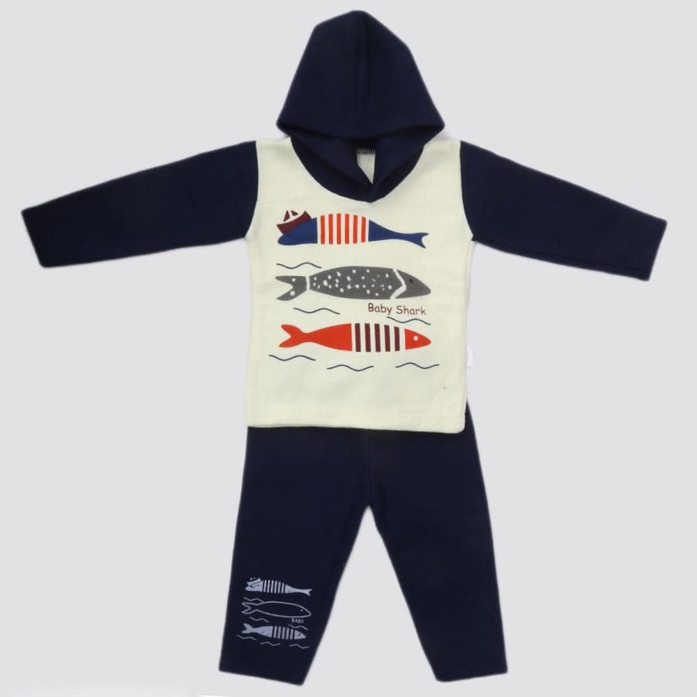 Boys Full Sleeves Polar Suit 8853 - Navy Blue, Kids, Boys Sets And Suits, Chase Value, Chase Value