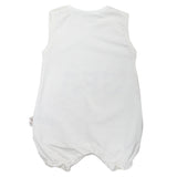 Newborn Girls Half Sleeves Romper - White, Kids, Newborn Girls Rompers, Chase Value, Chase Value
