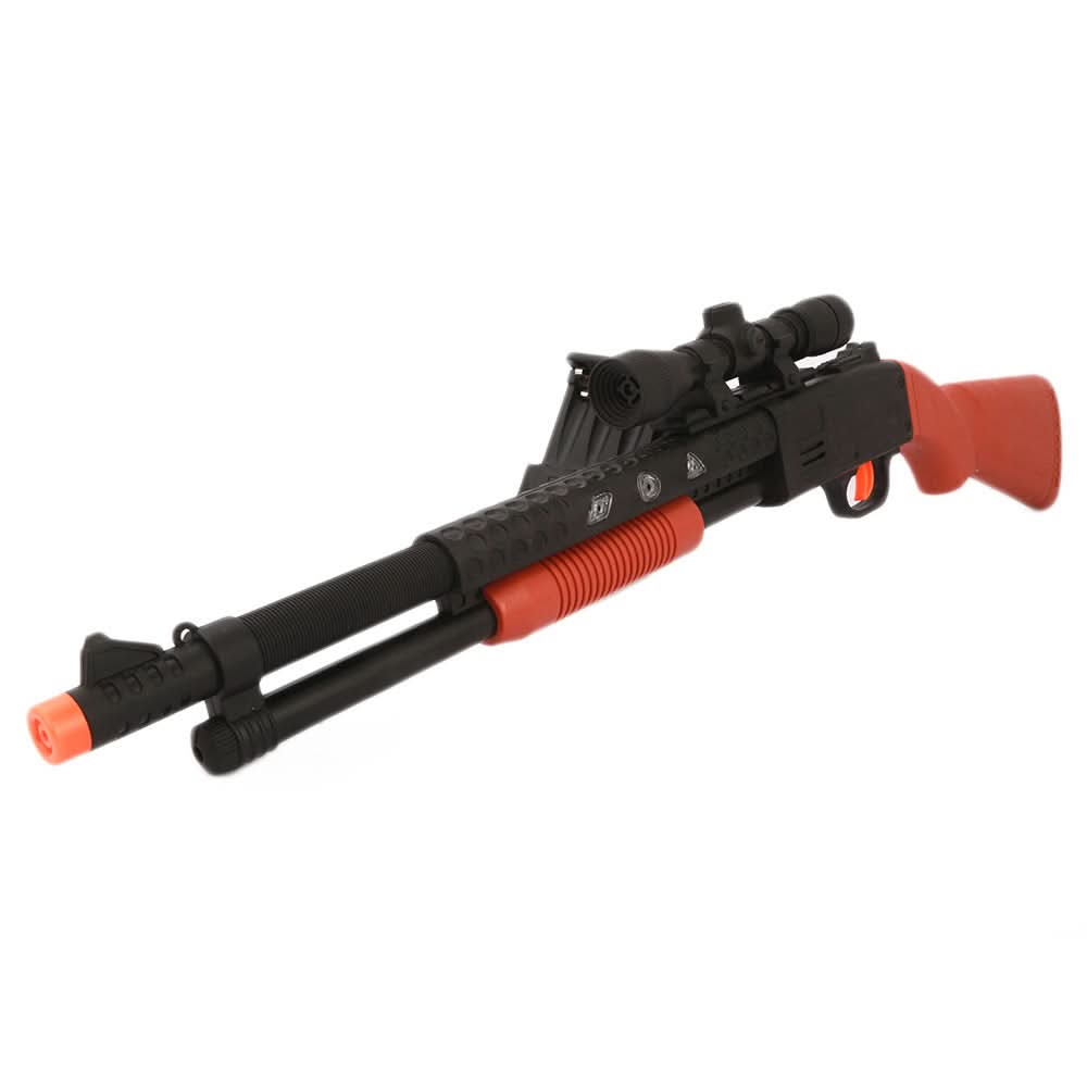 Battery Operated Gun - Brown, Kids, Weapons, Chase Value, Chase Value