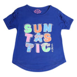 Girls Half Sleeves T-Shirt - Blue, Kids, Girls T-Shirts, Chase Value, Chase Value